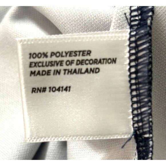 Lady Hogan Womens XS Sleeveless Golf Tennis Polo Shirt Tank Argyle Navy Blue NWT - Picture 9 of 9